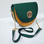 Chic Crossbody Bag with Chain Strap