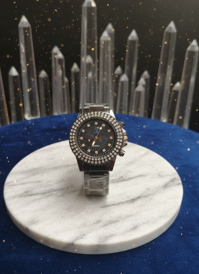 Luxury Crystal Dial Watch