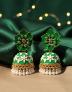 Floral Pearl Earrings