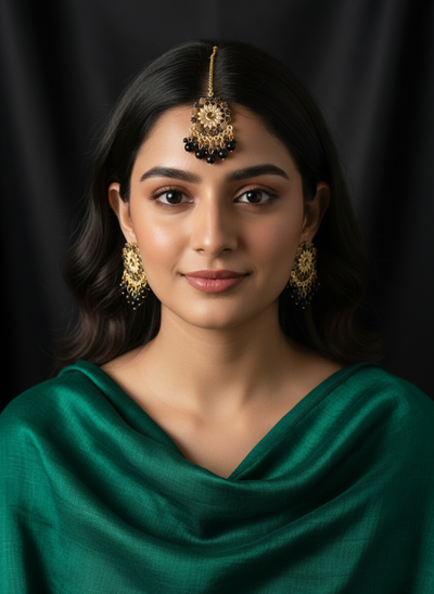 Classic Black Jewelry Set