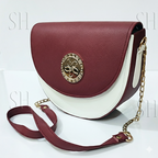Chic Crossbody Bag with Chain Strap