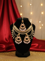 Crimson Elegance Bridal Set