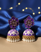 Floral Pearl Earrings