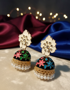 Floral Pearl Earrings