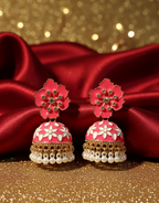 Floral Pearl Earrings