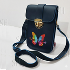 Elegant Butterfly Mini Crossbody Bag